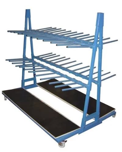 Chariot de stockage profils double face