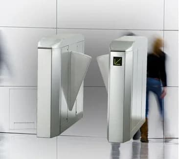Portillon pour accès sécurisé