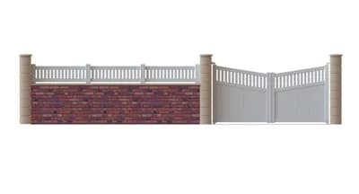 Portail PVC