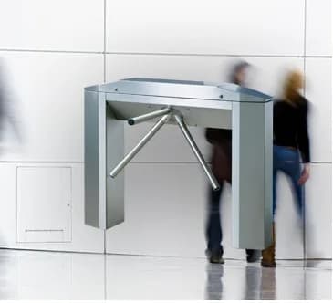Portillon pour accès sécurisé